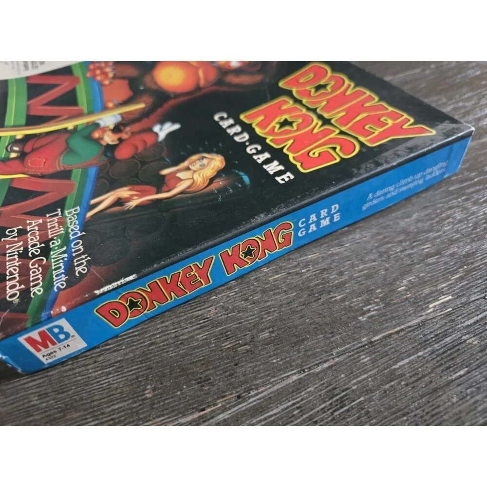Donkey Kong Card Game Vintage 1983 Milton Bradley 4323